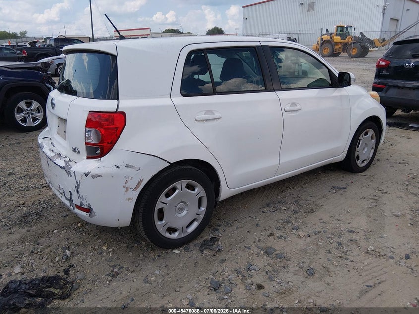 2010 Scion Xd VIN JTKKU4B41AJ056764 IAAI salvage auction — REAR END, Salvage (Georgia), sold $325 on 2026-07-30 (photo 4)
