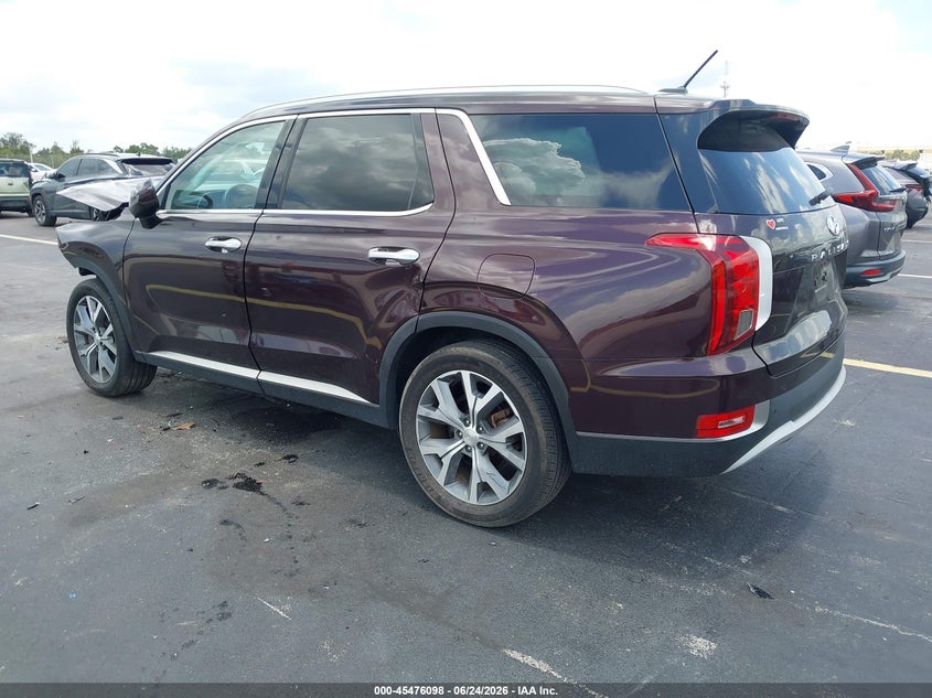 2020 Hyundai Palisade VIN KM8R44HE9LU084072 IAAI salvage auction — FRONT END, Certificate Of Destruction (Florida), sold $1,050 on 2026-07-30 (photo 3)