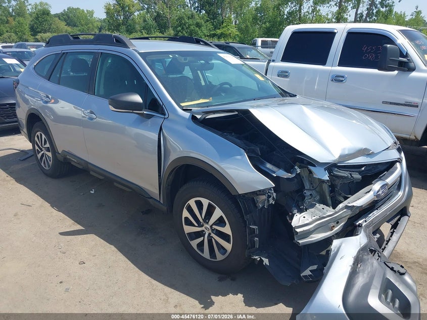 2020 Subaru Outback VIN 4S4BTAAC7L3262093 IAAI salvage auction — FRONT END, Salvage (Ohio), sold $4,550 on 2026-07-09 (photo 1)