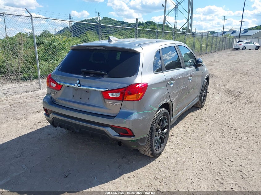 2019 Mitsubishi Outlander VIN JA4AP3AU7KU024059 IAAI salvage auction — RIGHT SIDE, Salvage (Pennsylvania), sold $3,950 on 2026-07-14 (photo 4)