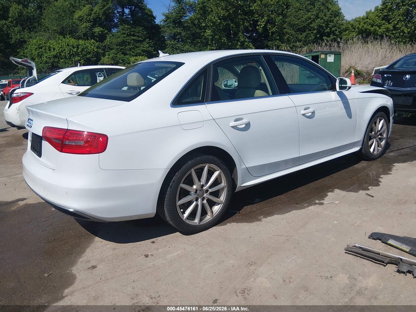 2016 Audi A4 VIN WAUEFAFL5GN009332 IAAI salvage auction — FRONT END, Salvage - Greater Than 75% (Maryland), sold $700 on 2026-07-23 (photo 4)
