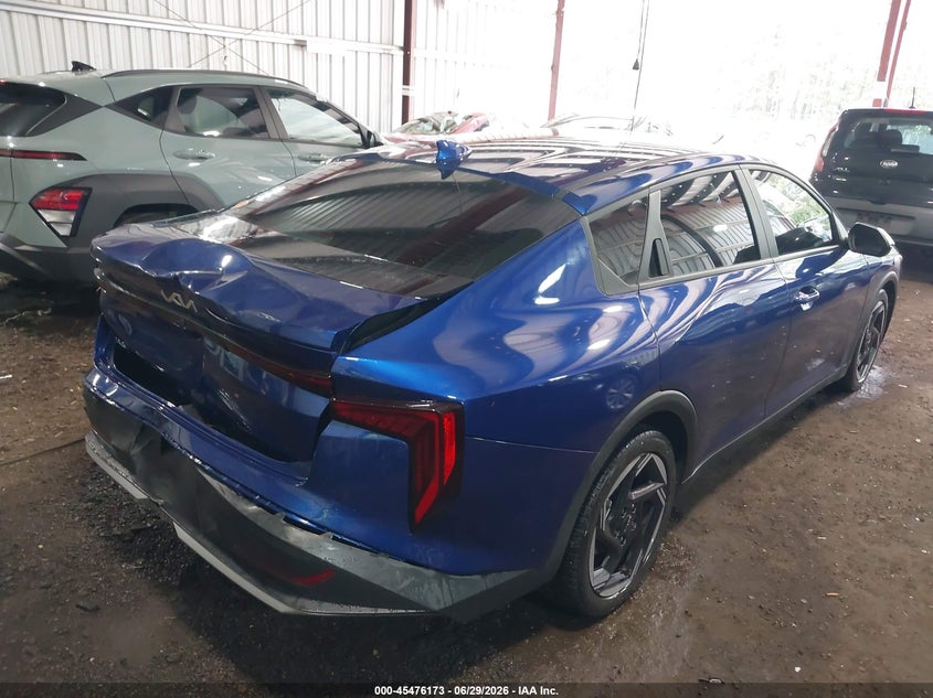 2025 Kia K4 VIN 3KPFU4DE1SE016004 IAAI salvage auction — REAR END, Salvage Title, sold $7,100 on 2026-07-30 (photo 4)
