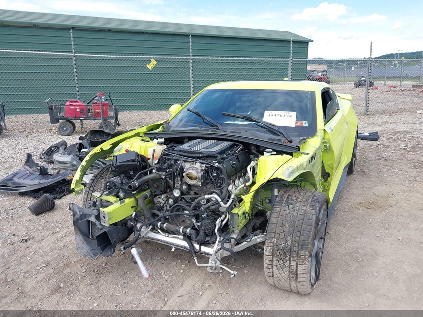 2019 Chevrolet Camaro VIN 1G1FJ1R69K0156652 IAAI salvage auction — FRONT END, Salvage Title, sold $25,250 on 2026-07-30 (photo 6)