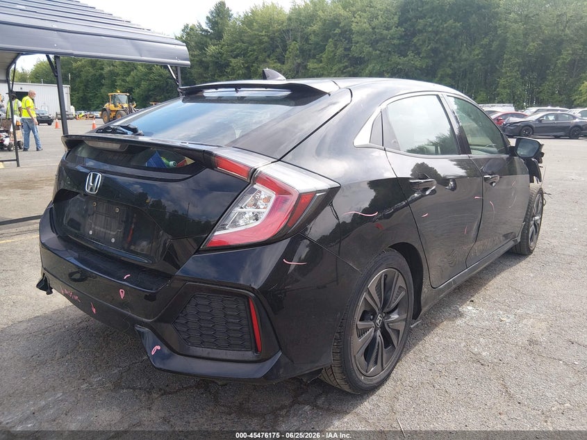 2018 Honda Civic VIN SHHFK7H50JU416063 IAAI salvage auction — RIGHT FRONT, Salvage Title, sold $2,050 on 2026-07-23 (photo 4)