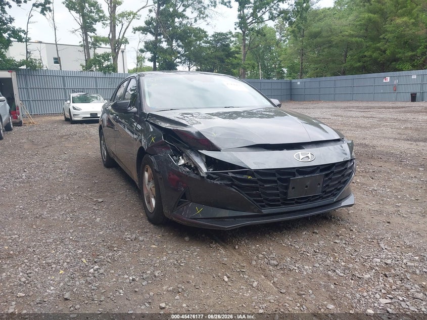 2021 Hyundai Elantra VIN 5NPLL4AGXMH036620 IAAI salvage auction — FRONT END, Salvage (New Jersey), sold $3,000 on 2026-07-29 (photo 6)