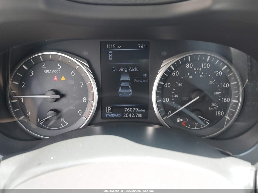 2021 Infiniti Q50 VIN JN1EV7AP8MM707148 IAAI salvage auction — RIGHT SIDE, Salvage (Arizona), sold $7,550 on 2026-07-15 (photo 7)