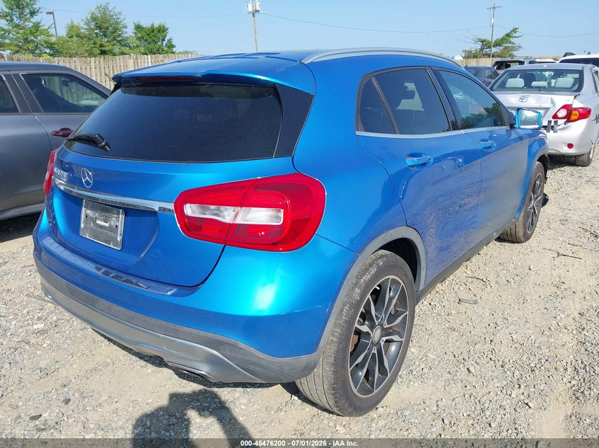 2017 Mercedes-benz Gla-klasse VIN WDCTG4EB1HJ295216 IAAI salvage auction — RIGHT FRONT, Salvage (Virginia), sold $3,050 on 2026-07-20 (photo 4)