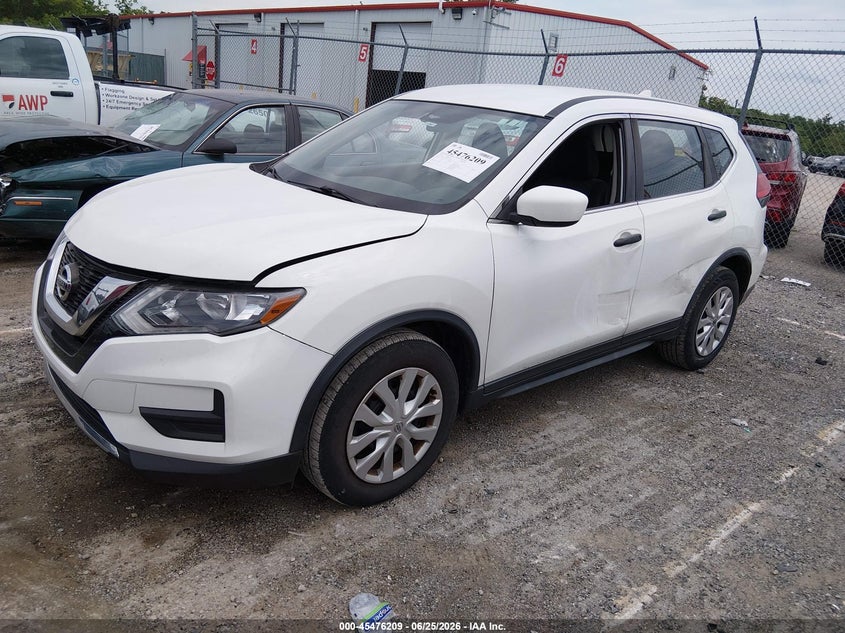 2017 Nissan Rogue VIN KNMAT2MT5HP546758 IAAI salvage auction — LEFT SIDE, Salvage (Idaho), sold $750 on 2026-07-20 (photo 2)