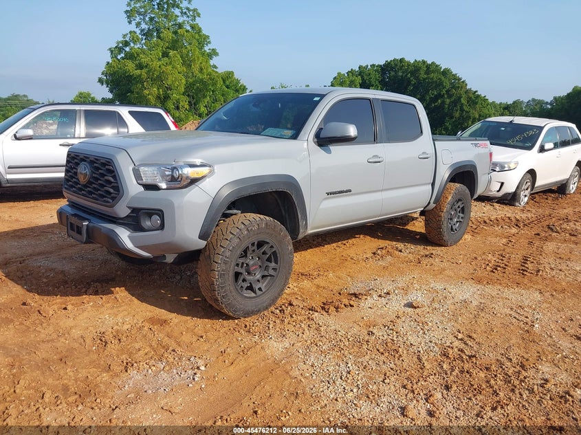 2020 Toyota Tacoma VIN 3TMCZ5AN4LM316173 IAAI salvage auction — HAIL, Salvage Title, sold $12,300 on 2026-07-31 (photo 2)