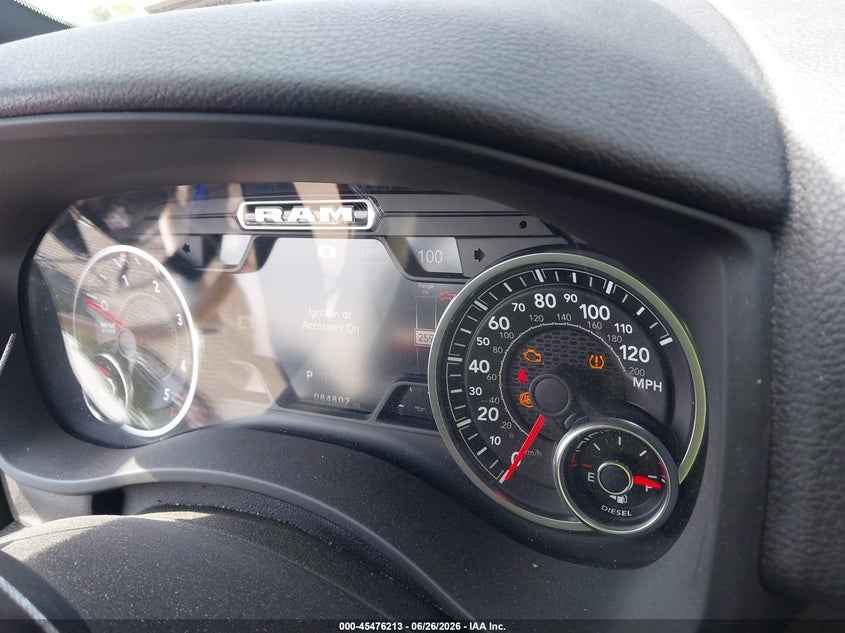 2022 Ram 2500 VIN 3C6UR5DL2NG128887 IAAI salvage auction — RIGHT FRONT, Salvage Title, sold $11,700 on 2026-07-28 (photo 7)