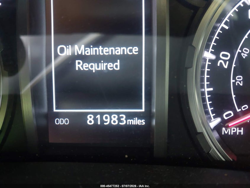 2023 Toyota 4runner VIN JTEPU5JR1P6098486 IAAI salvage auction — FRONT END, Mv-907A (New York), sold $18,300 on 2026-08-21 (photo 7)