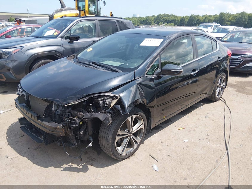 2015 Kia Forte VIN KNAFX4A8XF5342968 IAAI salvage auction — FRONT END, Salvage Title, sold $675 on 2026-07-21 (photo 2)
