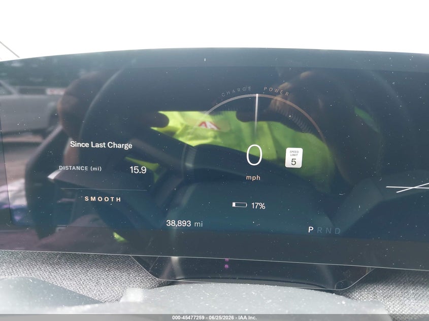 2023 Lucid Air VIN 50EA1PFA0PA022560 IAAI salvage auction — FRONT END, Rebuildable (Florida), sold $11,650 on 2026-09-03 (photo 7)