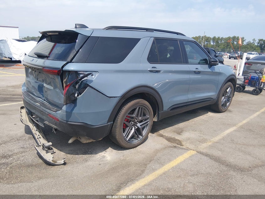 2025 Ford Explorer VIN 1FMUK7KH8SGB56669 IAAI salvage auction — REAR END, Salvage (South Carolina), sold $16,500 on 2026-07-29 (photo 4)