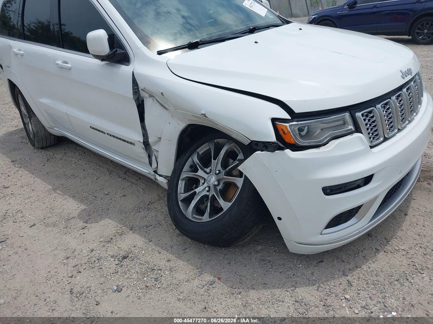 2021 Jeep Grand cherokee VIN 1C4RJFJTXMD677027 IAAI salvage auction — RIGHT FRONT, Salvage Title, sold $7,900 on 2026-07-24 (photo 6)