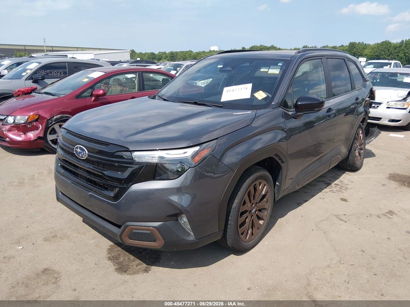 2025 Subaru Forester VIN JF2SLDHC5SH523168 IAAI salvage auction — REAR END, Salvage Title, sold $8,600 on 2026-07-25 (photo 2)