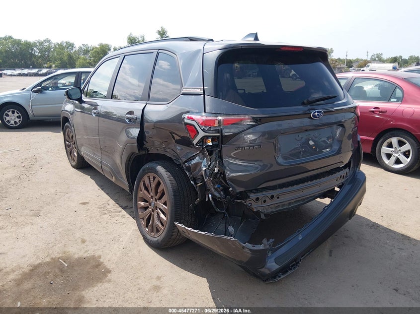 2025 Subaru Forester VIN JF2SLDHC5SH523168 IAAI salvage auction — REAR END, Salvage Title, sold $8,600 on 2026-07-25 (photo 6)
