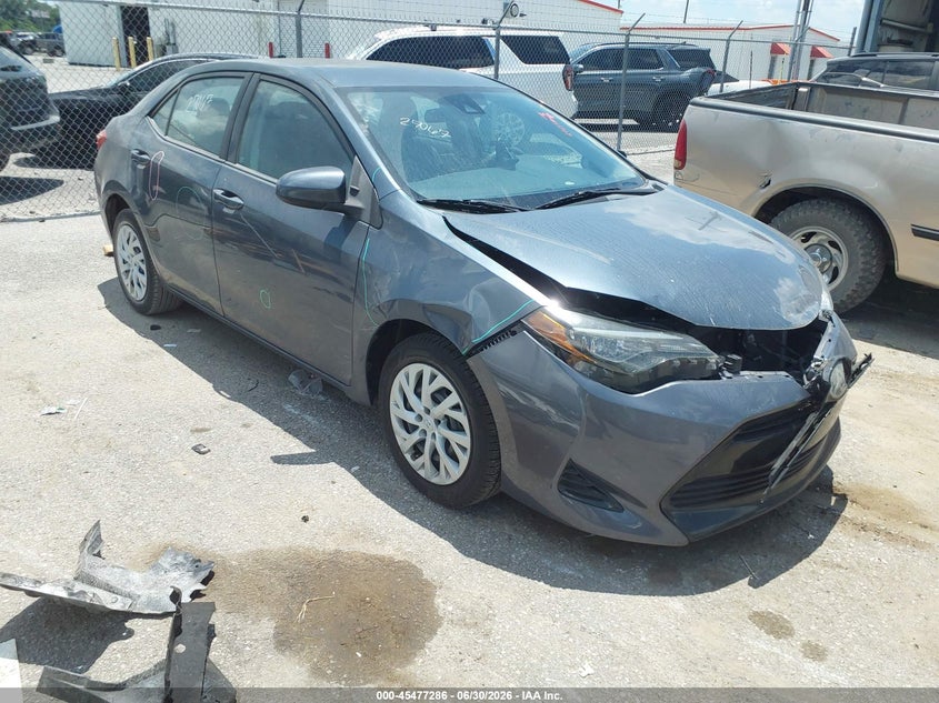 2017 Toyota Corolla VIN 5YFBURHE3HP706396 IAAI salvage auction — FRONT END, Salvage (Louisiana), sold $3,450 on 2026-07-14 (photo 1)