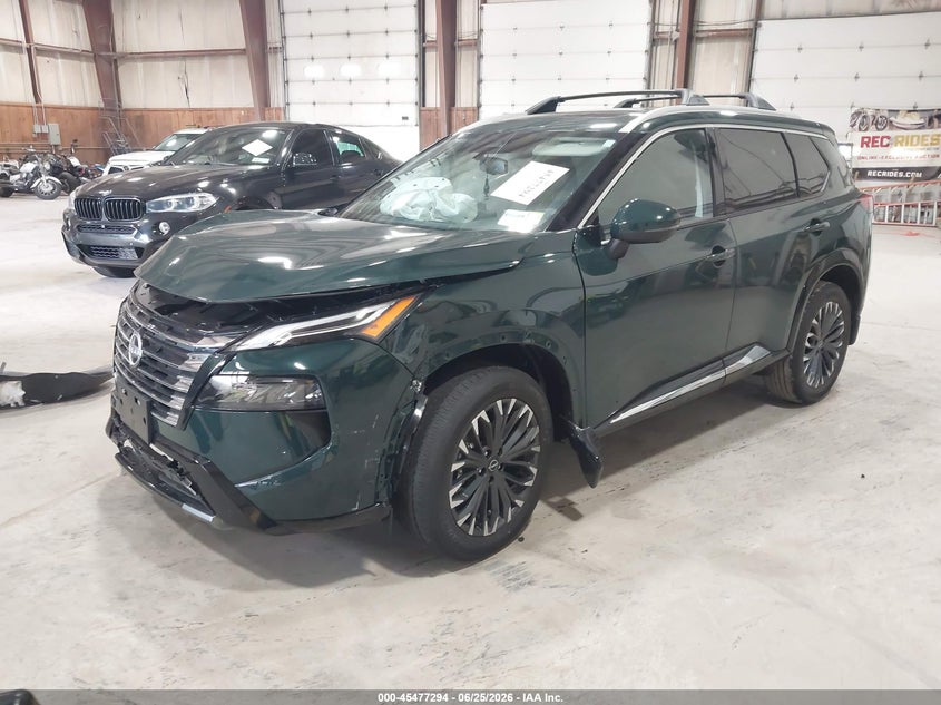 2026 Nissan Rogue VIN JN8BT3DD8TW317335 IAAI salvage auction — FRONT END, Wait Title, sold $7,525 on 2026-08-21 (photo 2)