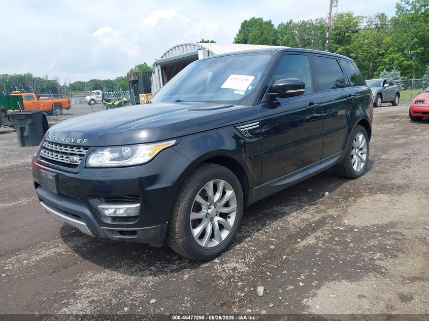 2015 Land rover Range rover sport VIN SALWR2VF3FA514820 IAAI salvage auction — NORMAL WEAR, Clear (New Jersey), sold $2,800 on 2026-07-30 (photo 2)