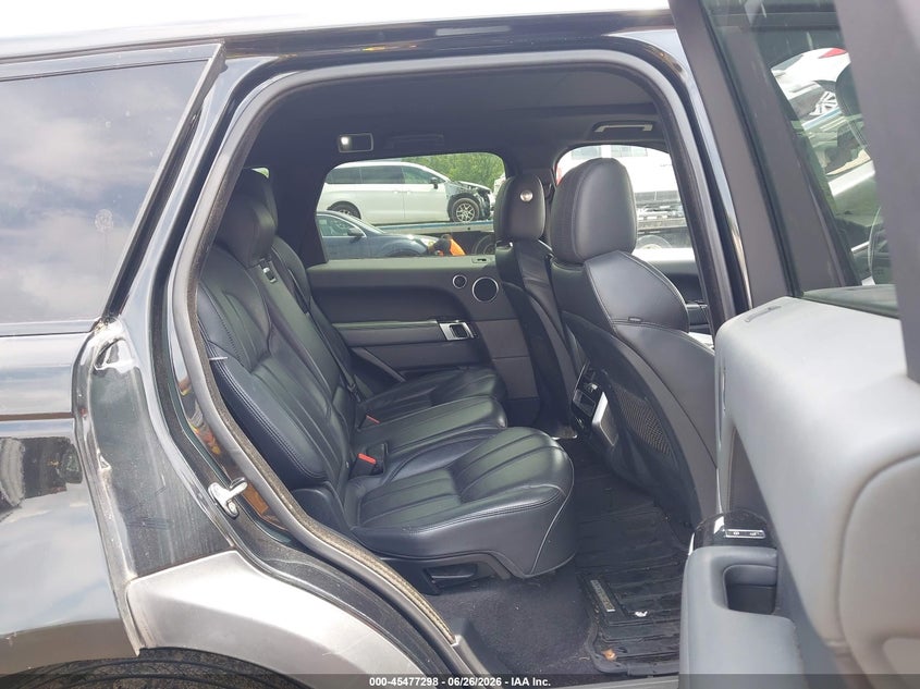 2015 Land rover Range rover sport VIN SALWR2VF3FA514820 IAAI salvage auction — NORMAL WEAR, Clear (New Jersey), sold $2,800 on 2026-07-30 (photo 8)