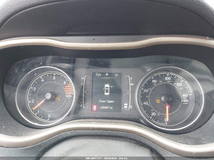 2016 Jeep Cherokee VIN 1C4PJLCB1GW259095 IAAI salvage auction — RIGHT FRONT, Clear (Michigan), sold $1,550 on 2026-08-14 (photo 7)