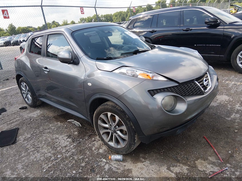 2013 Nissan Juke VIN JN8AF5MV5DT228638 IAAI salvage auction — LEFT SIDE, Salvage (Idaho), sold $25 on 2026-07-29 (photo 1)