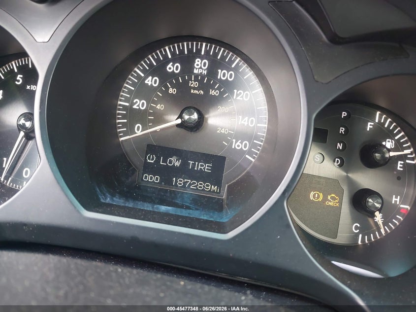 2006 Lexus Gs 300 VIN JTHCH96S760012785 IAAI salvage auction — FRONT END, Junk Bill Of Sale Mv2459 (Wisconsin), sold $300 on 2026-07-14 (photo 7)