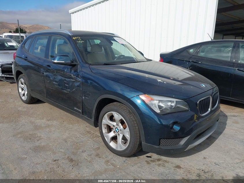 2014 BMW X1 VIN WBAVM1C56EVW56251 IAAI salvage auction — SIDE, Salvage (California), sold $1,350 on 2026-07-09 (photo 1)