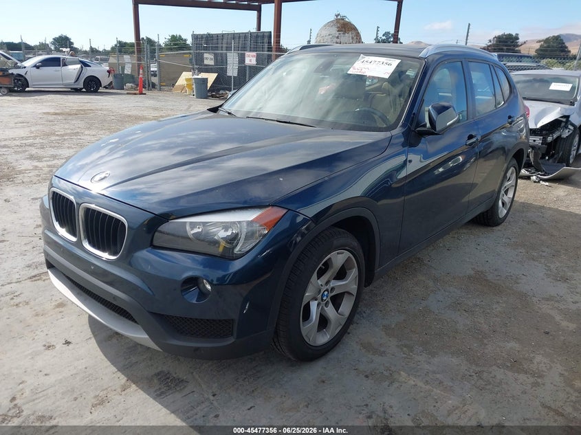 2014 BMW X1 VIN WBAVM1C56EVW56251 IAAI salvage auction — SIDE, Salvage (California), sold $1,350 on 2026-07-09 (photo 2)
