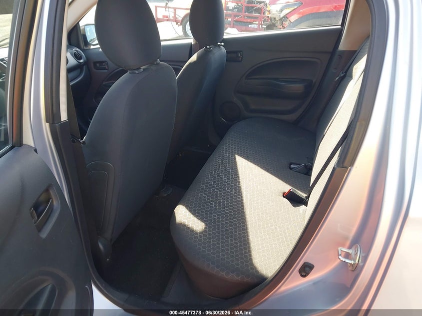 2015 Mitsubishi Mirage VIN ML32A3HJ5FH014381 IAAI salvage auction — RIGHT SIDE, Clear (Virginia), sold $475 on 2026-07-18 (photo 8)
