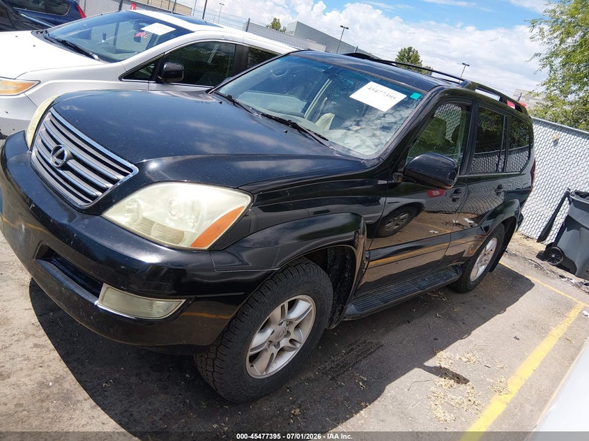2005 Lexus Gx 470 VIN JTJBT20X950072022 IAAI salvage auction — NORMAL WEAR, Clear (Idaho), sold $5,950 on 2026-07-10 (photo 2)