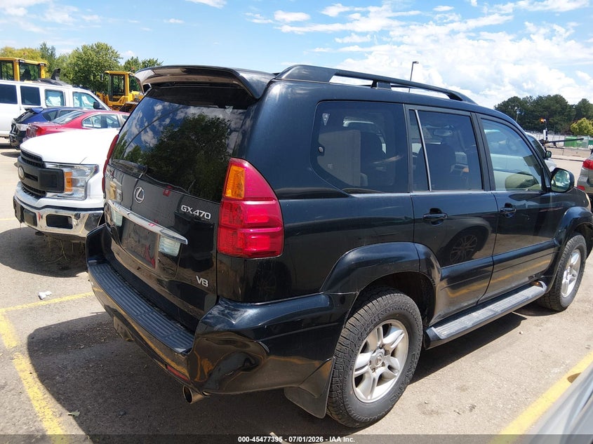 2005 Lexus Gx 470 VIN JTJBT20X950072022 IAAI salvage auction — NORMAL WEAR, Clear (Idaho), sold $5,950 on 2026-07-10 (photo 4)