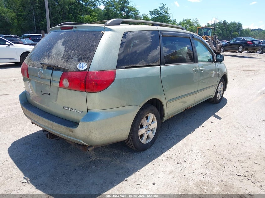 2008 Toyota Sienna VIN 5TDZK23C38S176701 IAAI salvage auction — NORMAL WEAR, Clear (Massachusetts), sold $475 on 2026-07-29 (photo 3)
