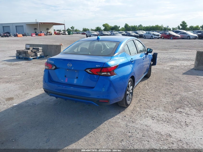 2023 Nissan Versa VIN 3N1CN8EVXPL838912 IAAI salvage auction — FRONT END, Salvage Title, sold $1,850 on 2026-08-02 (photo 4)