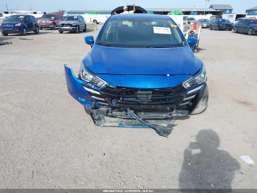 2023 Nissan Versa VIN 3N1CN8EVXPL838912 IAAI salvage auction — FRONT END, Salvage Title, sold $1,850 on 2026-08-02 (photo 6)