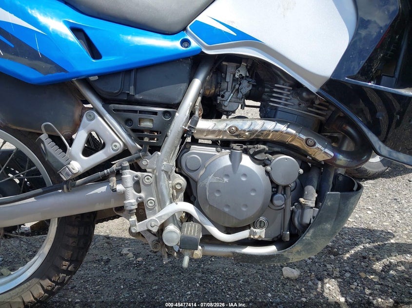 2008 Kawasaki Kl650 VIN JKAKLEE198DA07349 IAAI salvage auction — NORMAL WEAR, Clear (Pennsylvania), sold $700 on 2026-07-10 (photo 8)