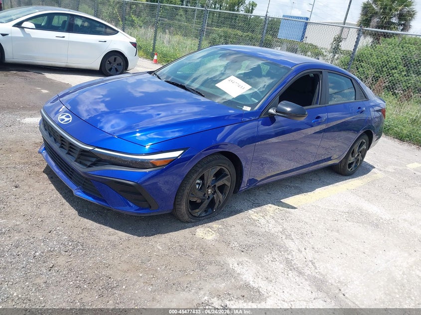 2026 Hyundai Elantra VIN KMHLM4DG9TU155459 IAAI salvage auction — RIGHT SIDE, Clear (Florida), sold $12,025 on 2026-07-11 (photo 2)