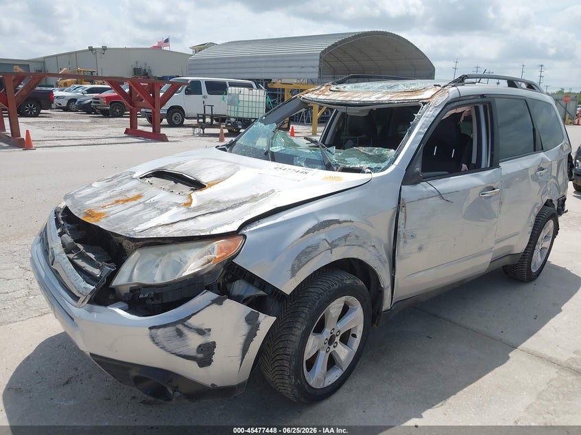 2010 Subaru Forester VIN JF2SH6FC0AH735085 IAAI salvage auction — ROLLOVER, Non-Repairable (Texas), sold $350 on 2026-07-13 (photo 6)