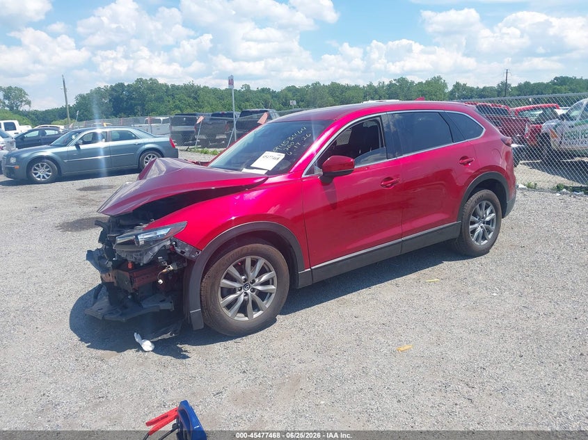 2019 Mazda Cx-9 VIN JM3TCBCY3K0315290 IAAI salvage auction — FRONT END, Salvage - Greater Than 75% (Maryland), sold $1,750 on 2026-07-13 (photo 2)