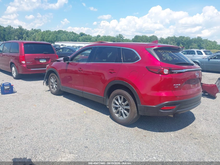 2019 Mazda Cx-9 VIN JM3TCBCY3K0315290 IAAI salvage auction — FRONT END, Salvage - Greater Than 75% (Maryland), sold $1,750 on 2026-07-13 (photo 3)