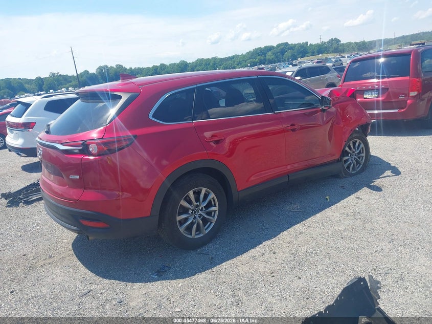 2019 Mazda Cx-9 VIN JM3TCBCY3K0315290 IAAI salvage auction — FRONT END, Salvage - Greater Than 75% (Maryland), sold $1,750 on 2026-07-13 (photo 4)