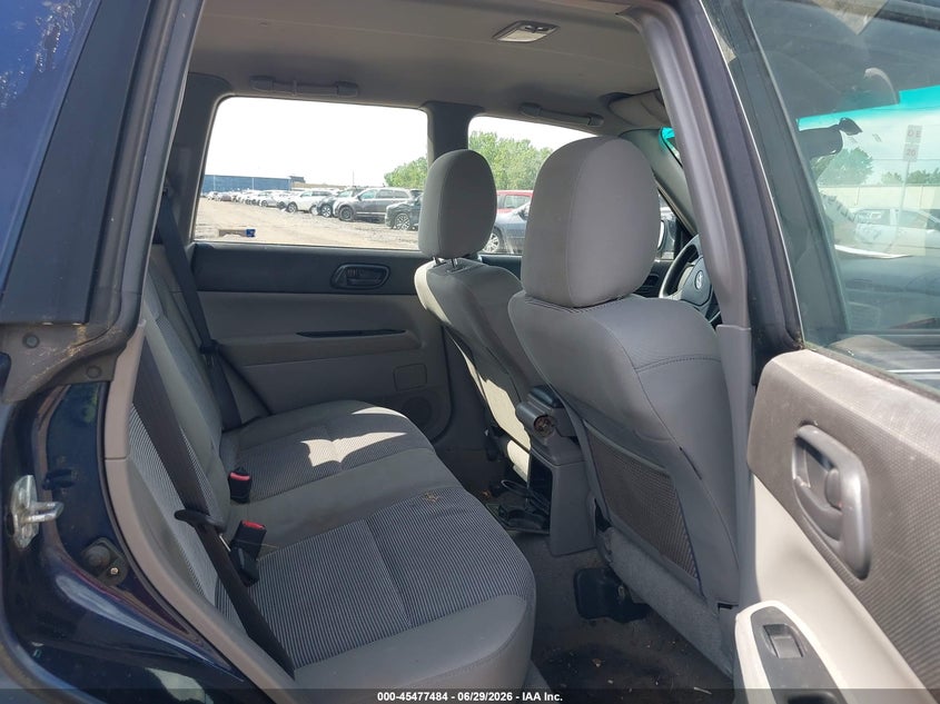 2006 Subaru Forester VIN JF1SG636X6H717528 IAAI salvage auction — NORMAL WEAR, Clear (New York), sold $275 on 2026-07-08 (photo 8)