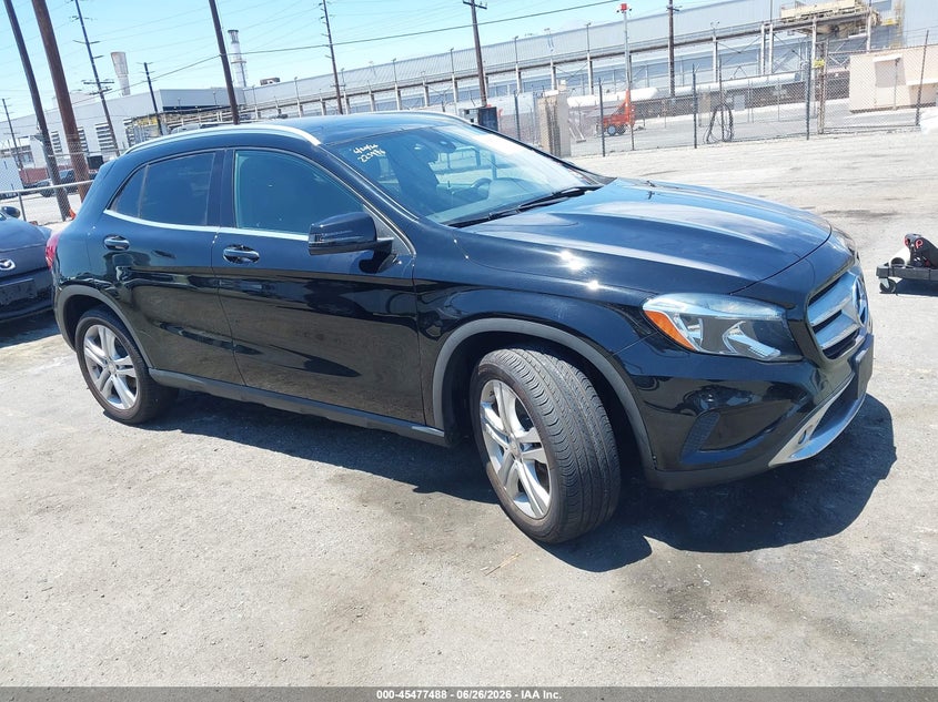 2017 Mercedes-benz Gla-klasse VIN WDCTG4EB0HJ347256 IAAI salvage auction — FRONT END, Salvage (California), sold $925 on 2026-07-28 (photo 1)