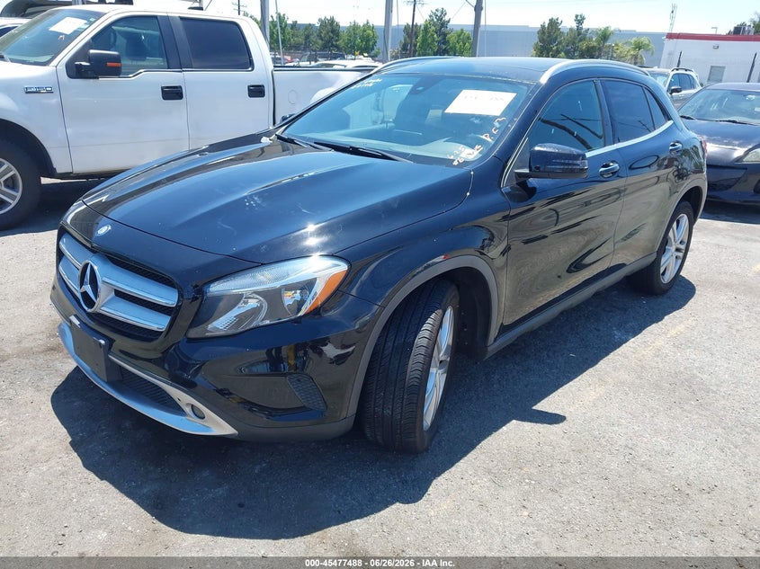 2017 Mercedes-benz Gla-klasse VIN WDCTG4EB0HJ347256 IAAI salvage auction — FRONT END, Salvage (California), sold $925 on 2026-07-28 (photo 2)