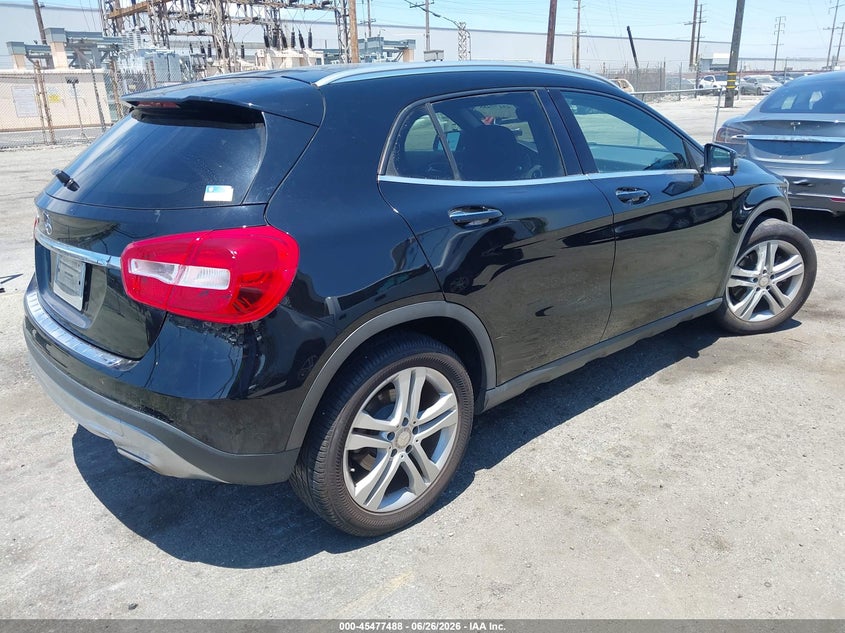 2017 Mercedes-benz Gla-klasse VIN WDCTG4EB0HJ347256 IAAI salvage auction — FRONT END, Salvage (California), sold $925 on 2026-07-28 (photo 4)
