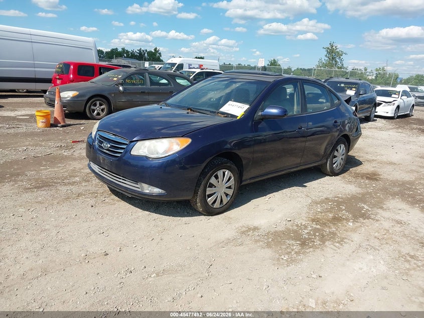 2010 Hyundai Elantra VIN KMHDU4AD3AU108598 IAAI salvage auction — REAR END, Salvage (Ohio), sold $150 on 2026-07-23 (photo 2)