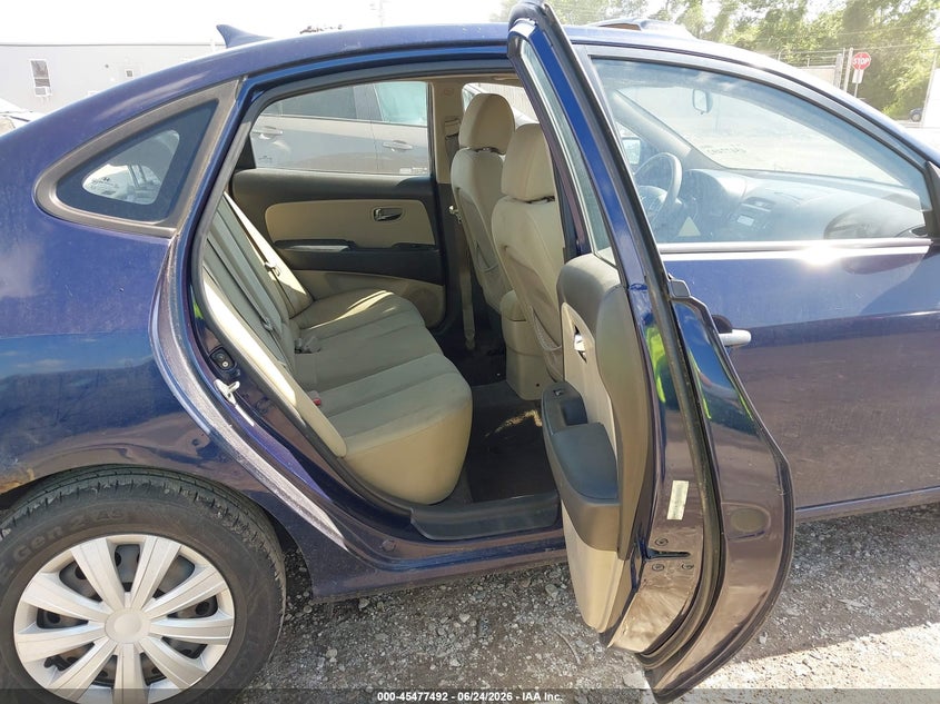 2010 Hyundai Elantra VIN KMHDU4AD3AU108598 IAAI salvage auction — REAR END, Salvage (Ohio), sold $150 on 2026-07-23 (photo 8)