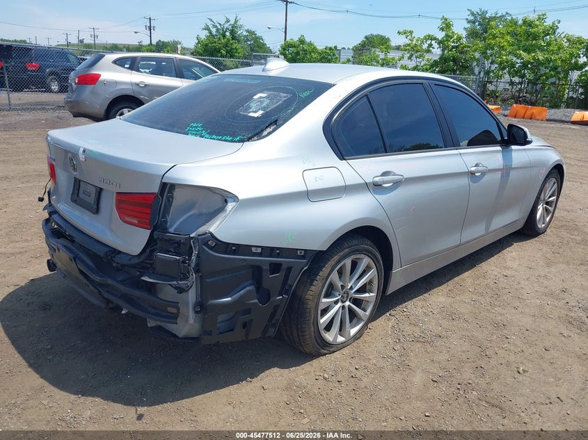 2018 BMW 3er VIN WBA8A3C51JA357995 IAAI salvage auction — FRONT END, Salvage (New Jersey), sold $3,550 on 2026-08-10 (photo 6)