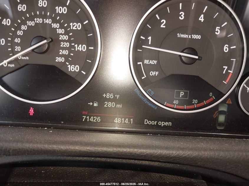2018 BMW 3er VIN WBA8A3C51JA357995 IAAI salvage auction — FRONT END, Salvage (New Jersey), sold $3,550 on 2026-08-10 (photo 7)